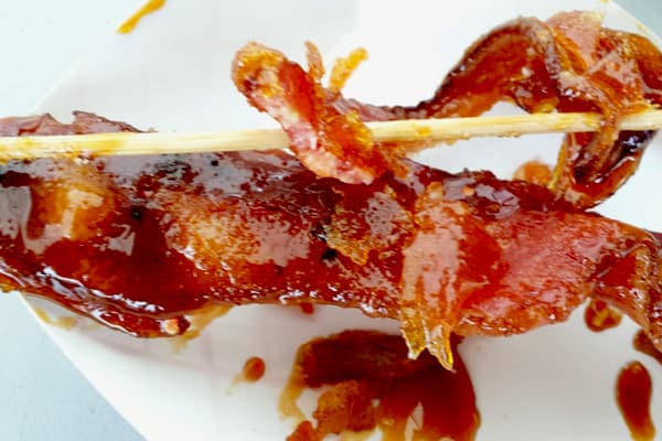 Candied Black Pepper Bacon