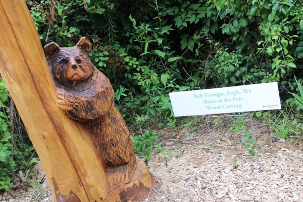 Bears Wood Carving