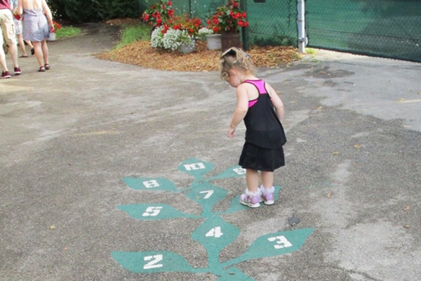 Hopscotch in Exploratory Park