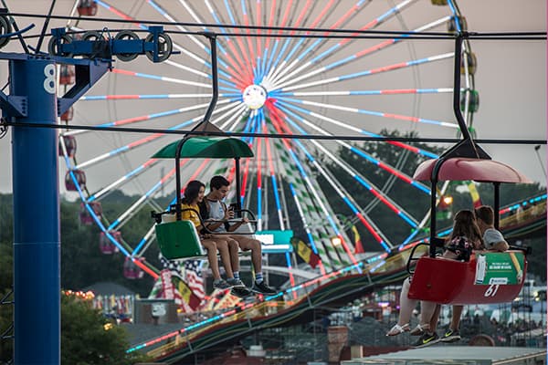 Riding the SkyGlider