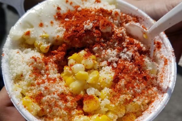 Mexican Style Corn in a Cup