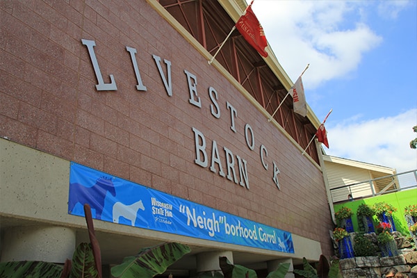 Neighborhood Corral in the Livestock Horse Barn