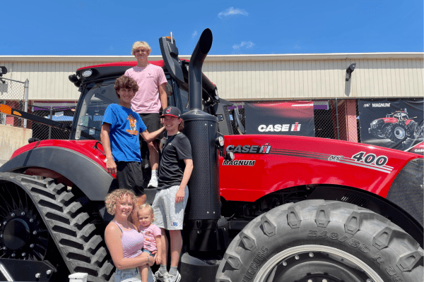 Case IH Tractor Display - Wisconsin State Fair