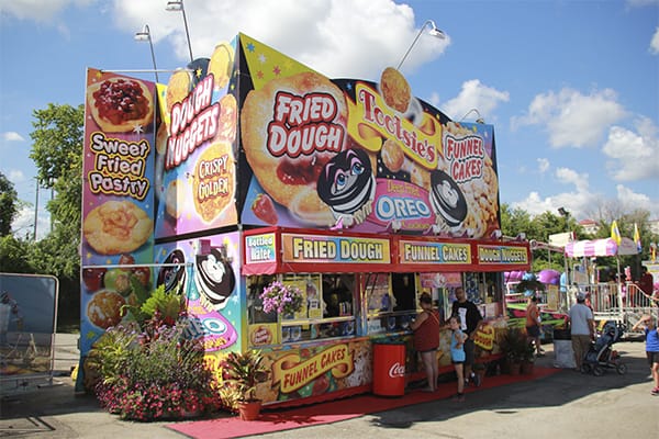Tootsie's Fried Dough at Wisconsin State Fair