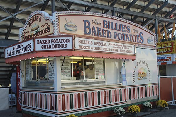 Billie's Baked Potatoes at Wisconsin State Fair