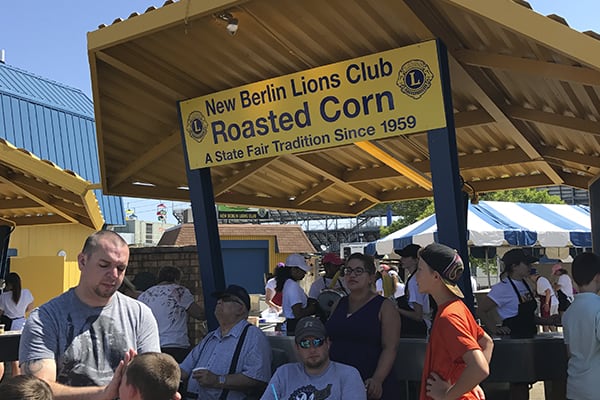 New Berlin Lions Club Corn Roast at Wisconsin State Fair