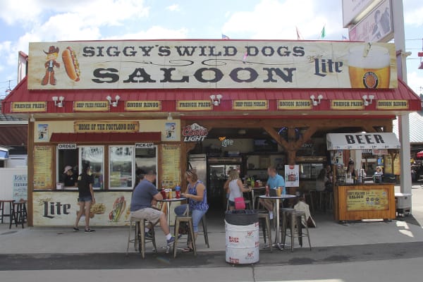 Siggy's Wild Dogs Saloon at Wisconsin State Fair