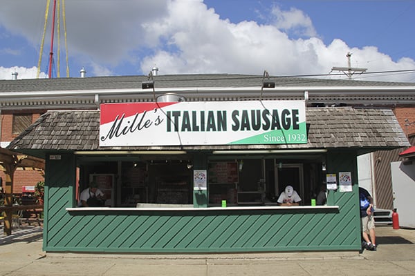 Mille's Italian Sausage at Wisconsin State Fair