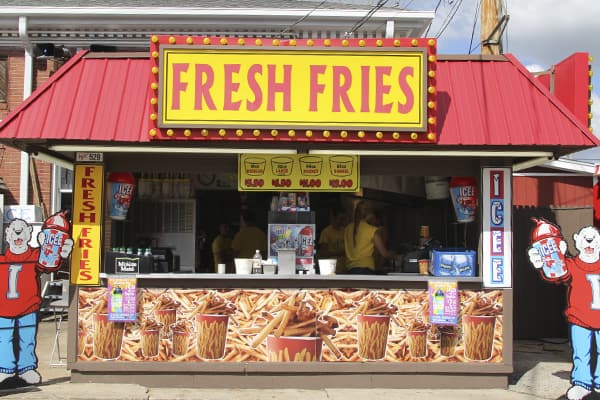 Fresh Fries at Wisconsin State Fair