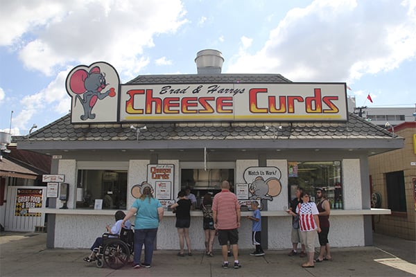 Brad & Harry's Cheese Curds at Wisconsin State Fair
