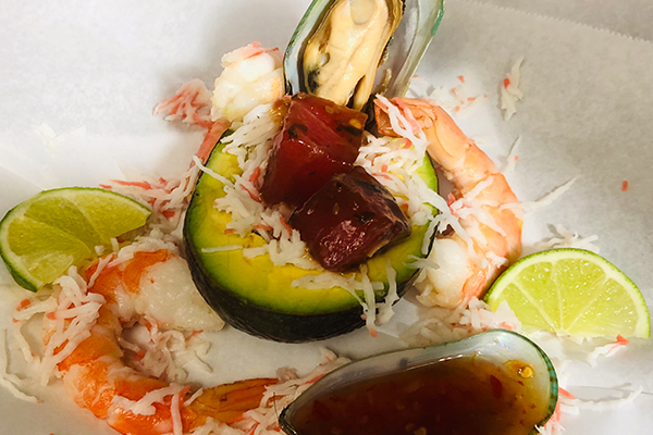 Black Pearl’s Seafood Avocado Boat – 600×400 Black Pearl Seafood Avocado Boat