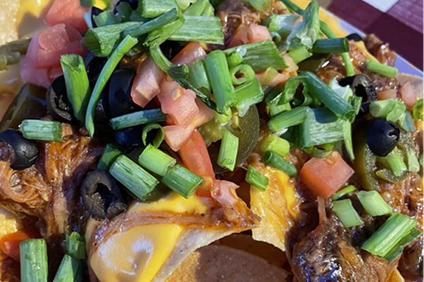 BBQ Pork Nachos