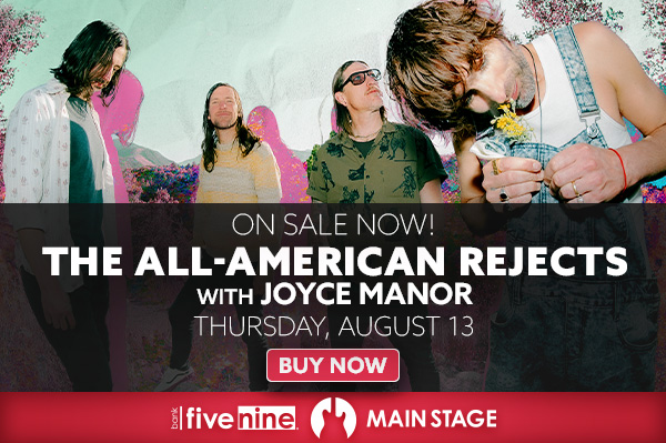 Click to Buy - The All-American Rejects with Joyce Manor, Thursday August 13