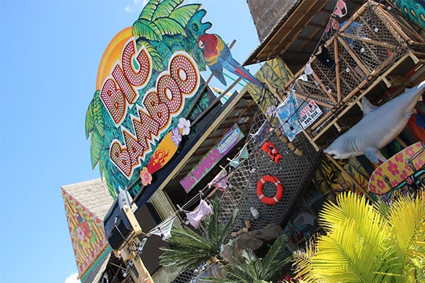 Big Bamboo Fun House Ride in SpinCity Adult Area