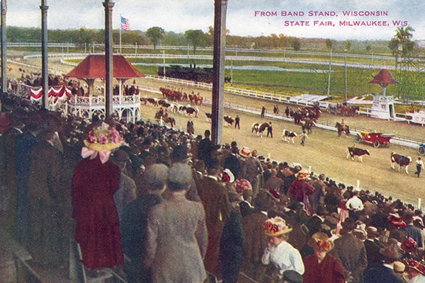 1906 Postcard - View from Grandstand