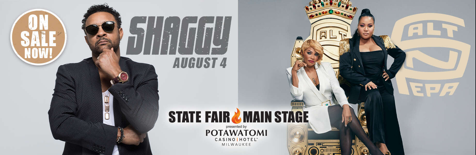 Shaggy with Salt-N-Pepa - Wisconsin State Fair