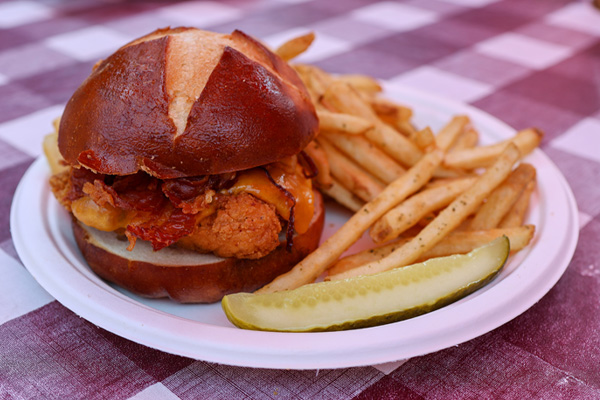 Saz's Stephanie Crispy Chicken Sandwich