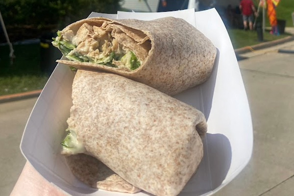 Grilled Chicken Caesar Wrap