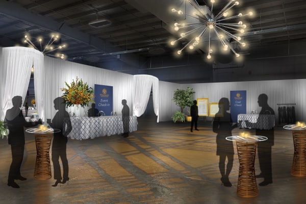 Entry Area Rendering for Wisconsin Products Pavilion Events