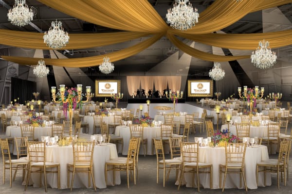 Gala Rendering for Wisconson Products Pavilion Events