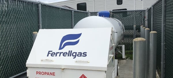 RV Park Propane Fill Station