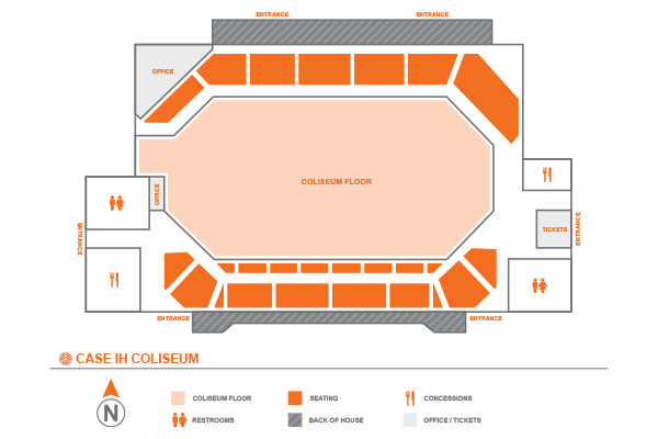 Case IH Coliseum Floor Plan