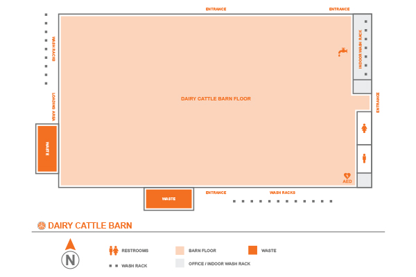 Dairy Cattle Barn Floor Plan