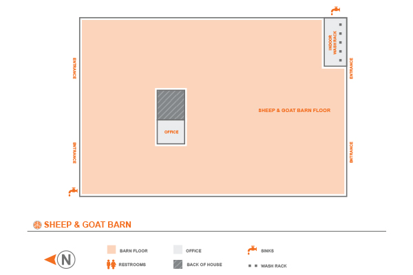 Sheep & Goat Barn Floor Plan