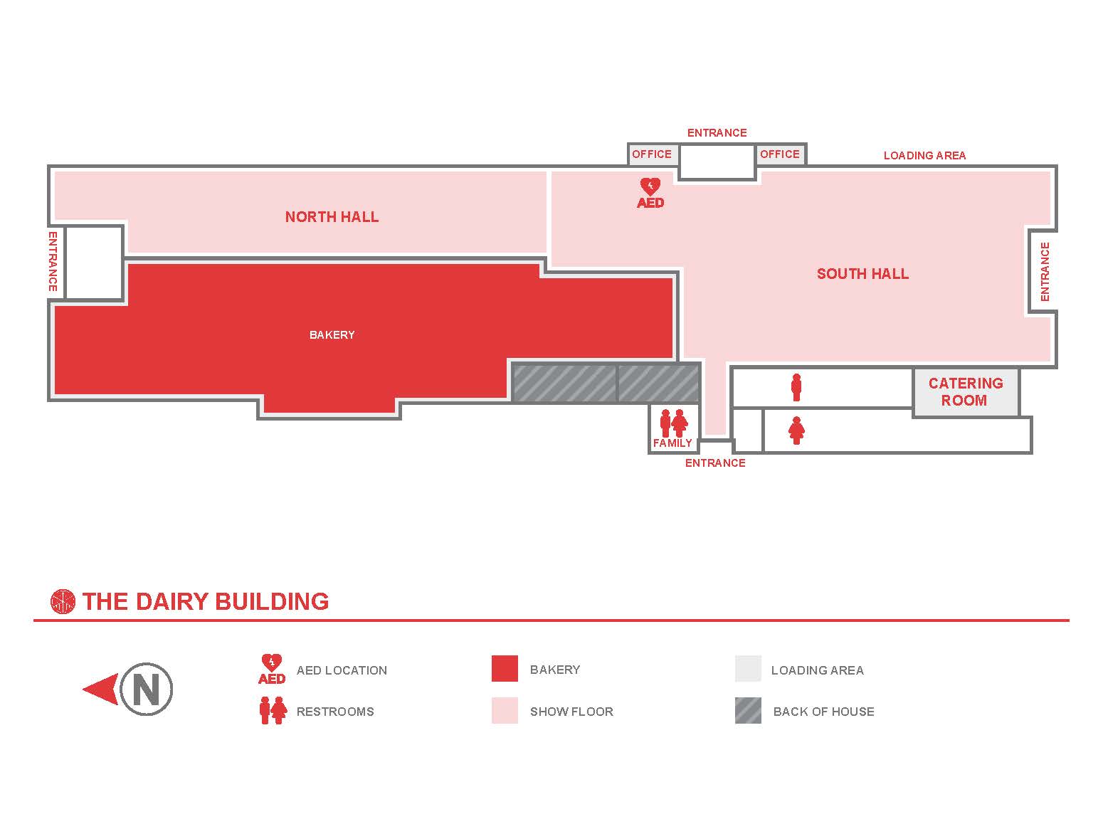 Dairy Building Map