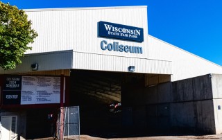 Entrance to WI State Fair Park Coliseum