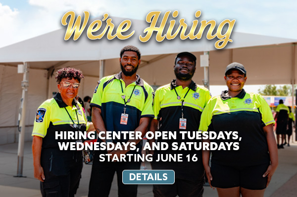 Were Hiring! Starting June 16. 4 public safety workers.